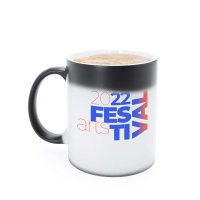 Taza Mágica de Cerámica Sublimación Stamina Okra |Toleshop