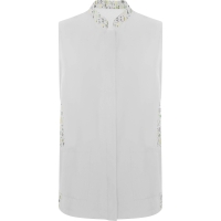 BLANCO/PRINT BOTANICO