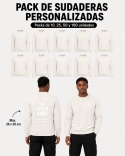 Pack Sudaderas Personalizadas Sin Capucha