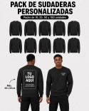 Pack Sudaderas Personalizadas Sin Capucha