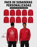 Pack Sudaderas Personalizadas Sin Capucha