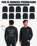 Pack Sudaderas Personalizadas Sin Capucha