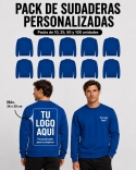 Pack Sudaderas Personalizadas Sin Capucha