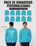 Pack Sudaderas Personalizadas Sin Capucha