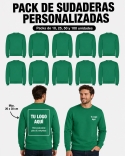 Pack Sudaderas Personalizadas Sin Capucha