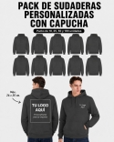 Pack Sudaderas Personalizadas con Capucha