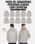 Pack Sudaderas Personalizadas con Capucha