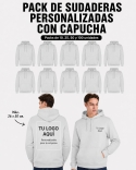 Pack Sudaderas Personalizadas con Capucha