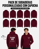 Pack Sudaderas Personalizadas con Capucha