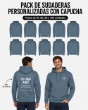 Pack Sudaderas Personalizadas con Capucha