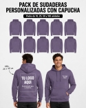 Pack Sudaderas Personalizadas con Capucha