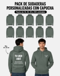 Pack Sudaderas Personalizadas con Capucha