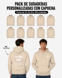 Pack Sudaderas Personalizadas con Capucha