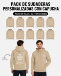 Pack Sudaderas Personalizadas con Capucha