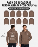 Pack Sudaderas Personalizadas con Capucha