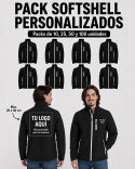Pack Chaquetas Softshell Personalizadas Pack Chaquetas Softshell Personalizadas