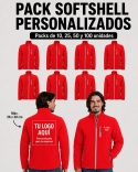 Pack Chaquetas Softshell Personalizadas Pack Chaquetas Softshell Personalizadas