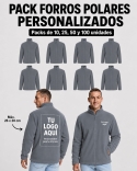 Pack de Forros Polares Personalizados Pack de Forros Polares Personalizados