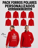 Pack de Forros Polares Personalizados Pack de Forros Polares Personalizados