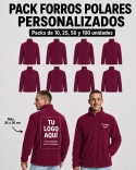 Pack de Forros Polares Personalizados Pack de Forros Polares Personalizados