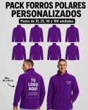 Pack de Forros Polares Personalizados Pack de Forros Polares Personalizados
