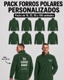 Pack de Forros Polares Personalizados Pack de Forros Polares Personalizados