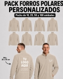 Pack de Forros Polares Personalizados Pack de Forros Polares Personalizados