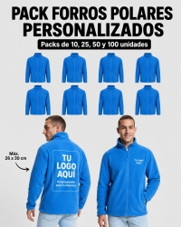 Pack Forros Polares Personalizados | Toleshop