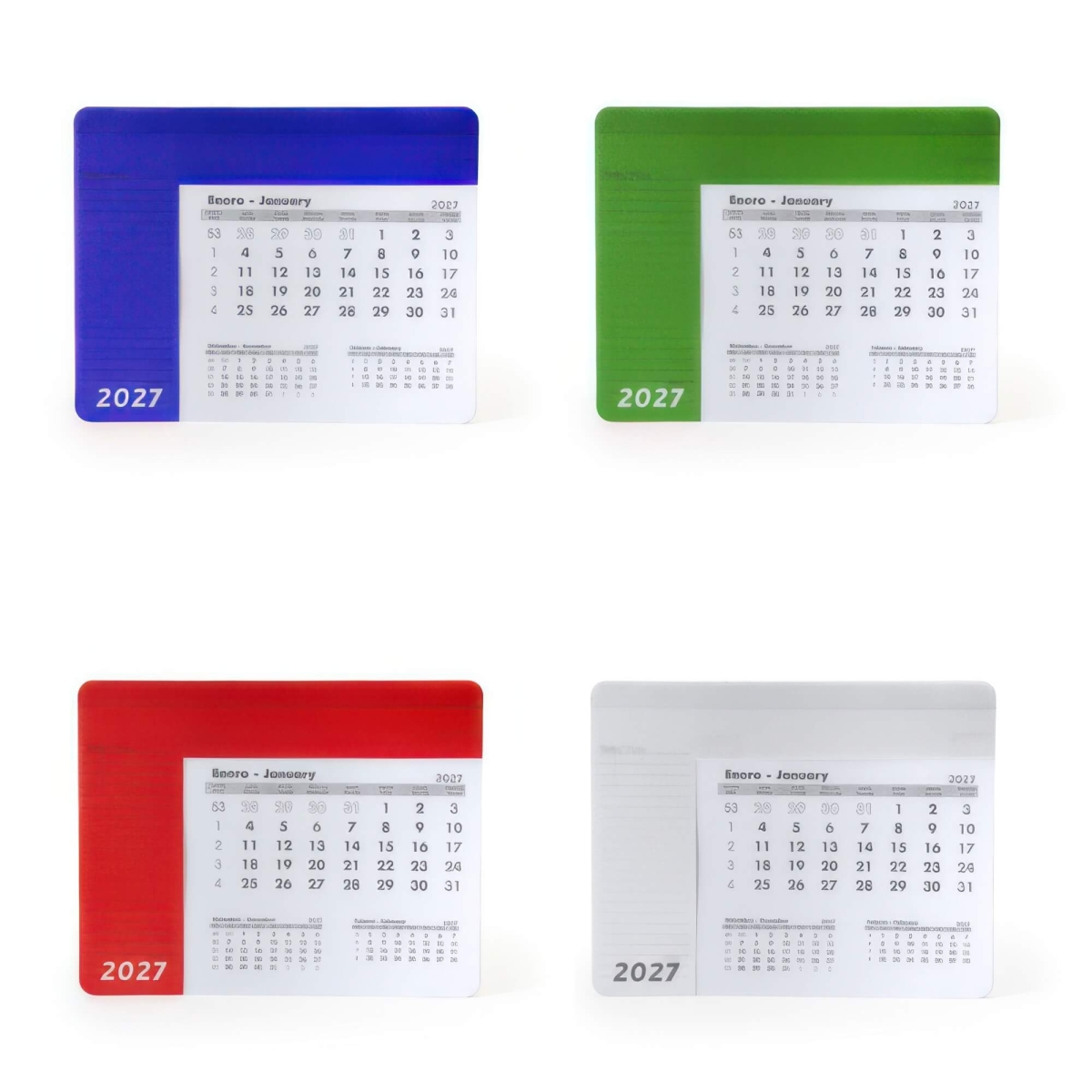 Alfombrilla para Ratón con Calendario Stamina Serbal | Toleshop