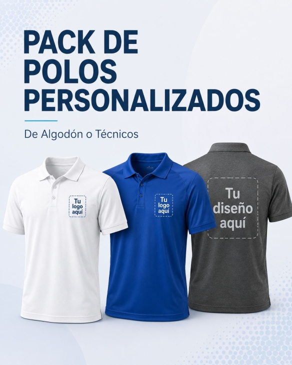 Pack de Polos Personalizados