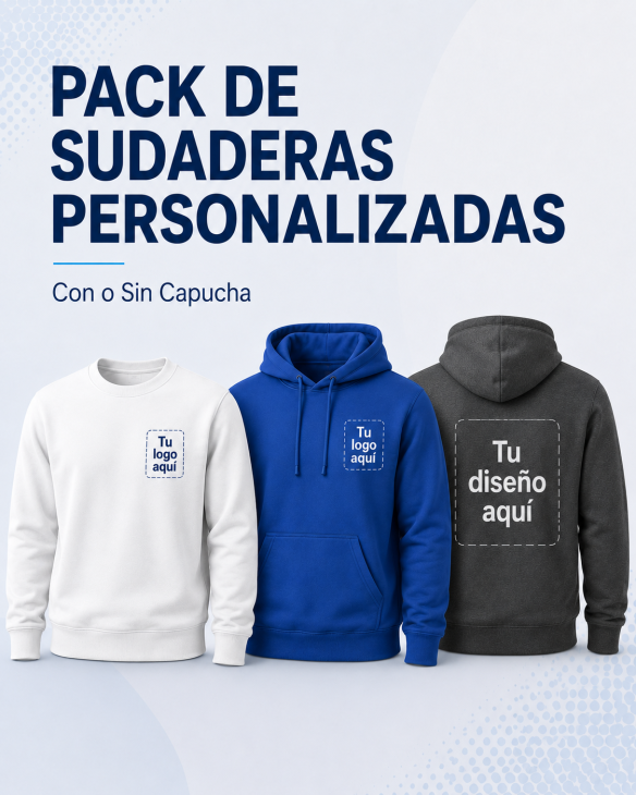 Pack de Sudaderas Personalizadas