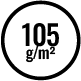 105 gr/m2