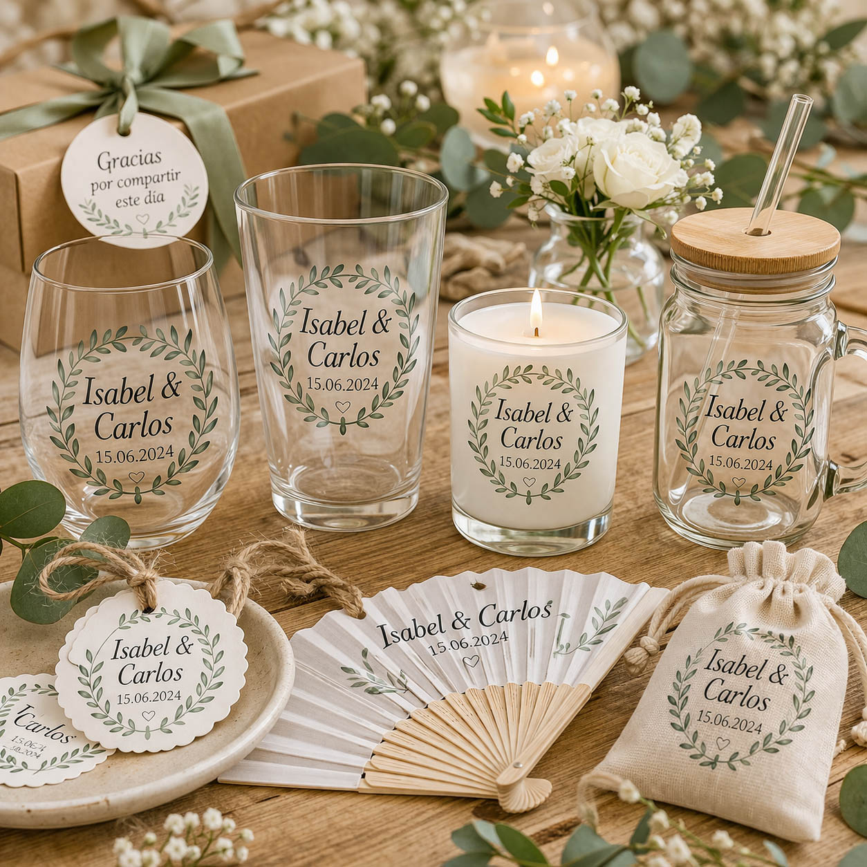 Ideas de personalización para eventos con DTF UV