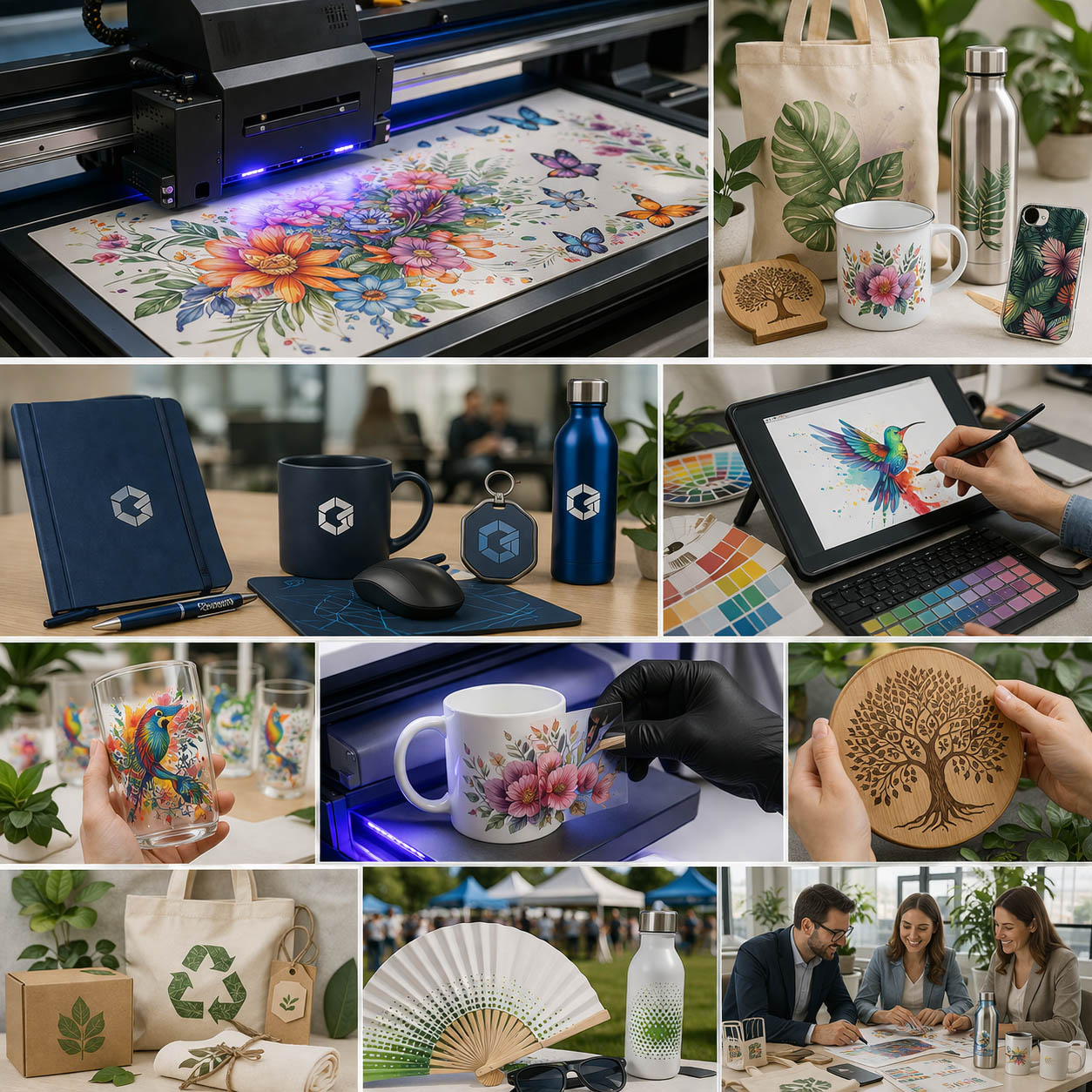 Nuevas aplicaciones y productos personalizados DTF UV