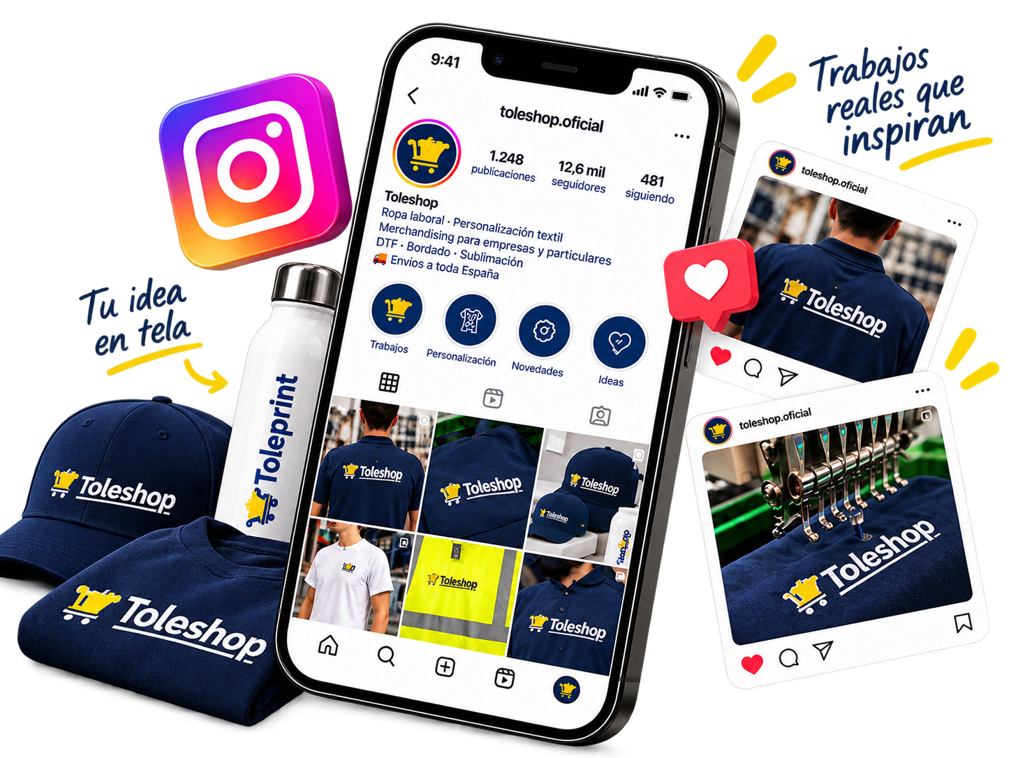 Toleshop en Instagram