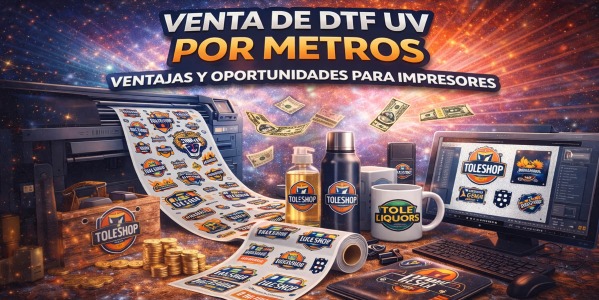 Venta de DFT UV por metros: Ventajas y Oportunidades para Impresores