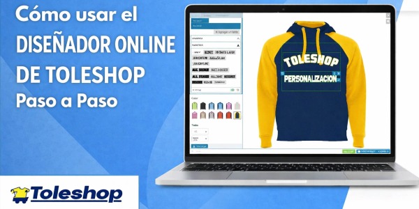 Como personalizar Ropa usando el Diseñador Online Toleshop