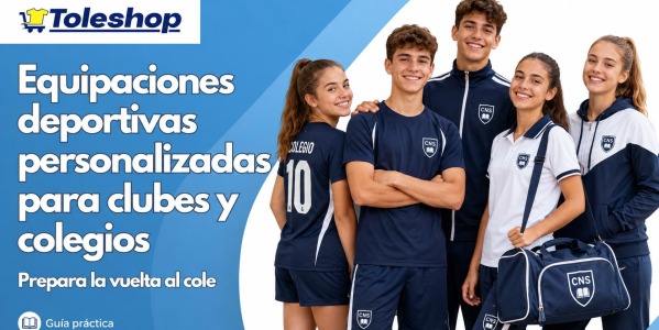 Equipaciones deportivas personalizadas para clubes y colegios: prepara la vuelta al cole