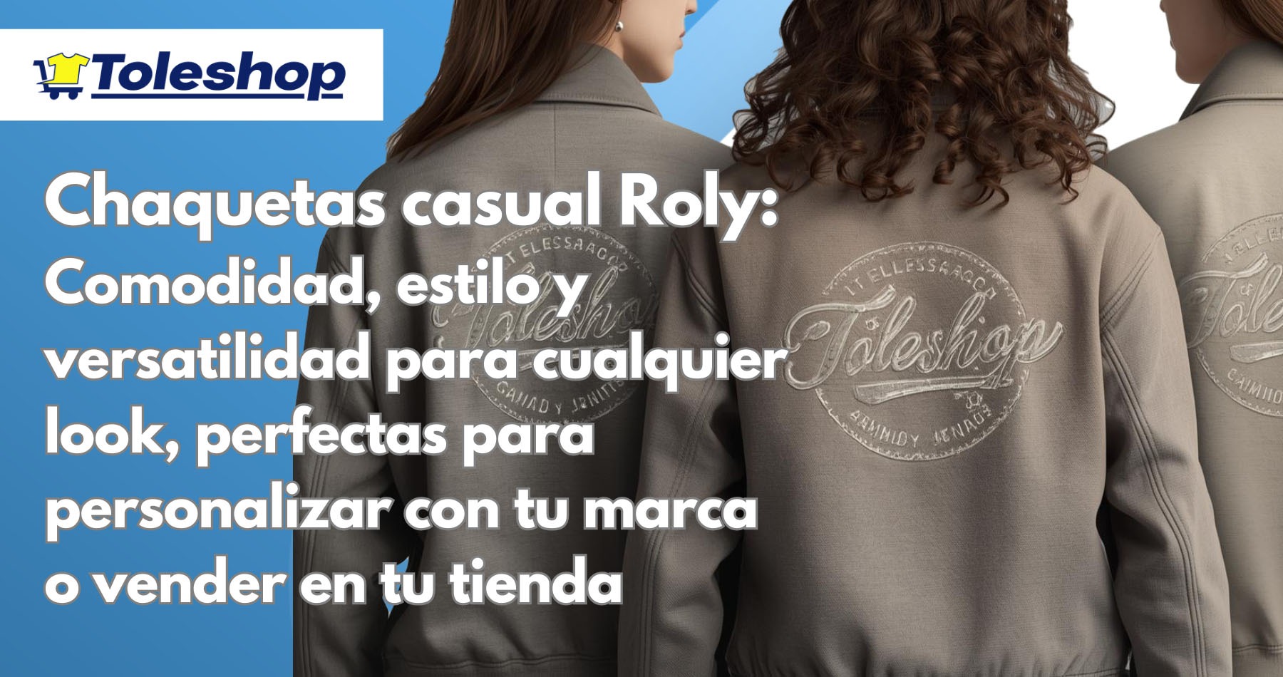 Chaquetas casual Roly: comodidad, estilo y versatilidad para cualquier look, perfectas para personalizar con tu marca o vender en tu tienda